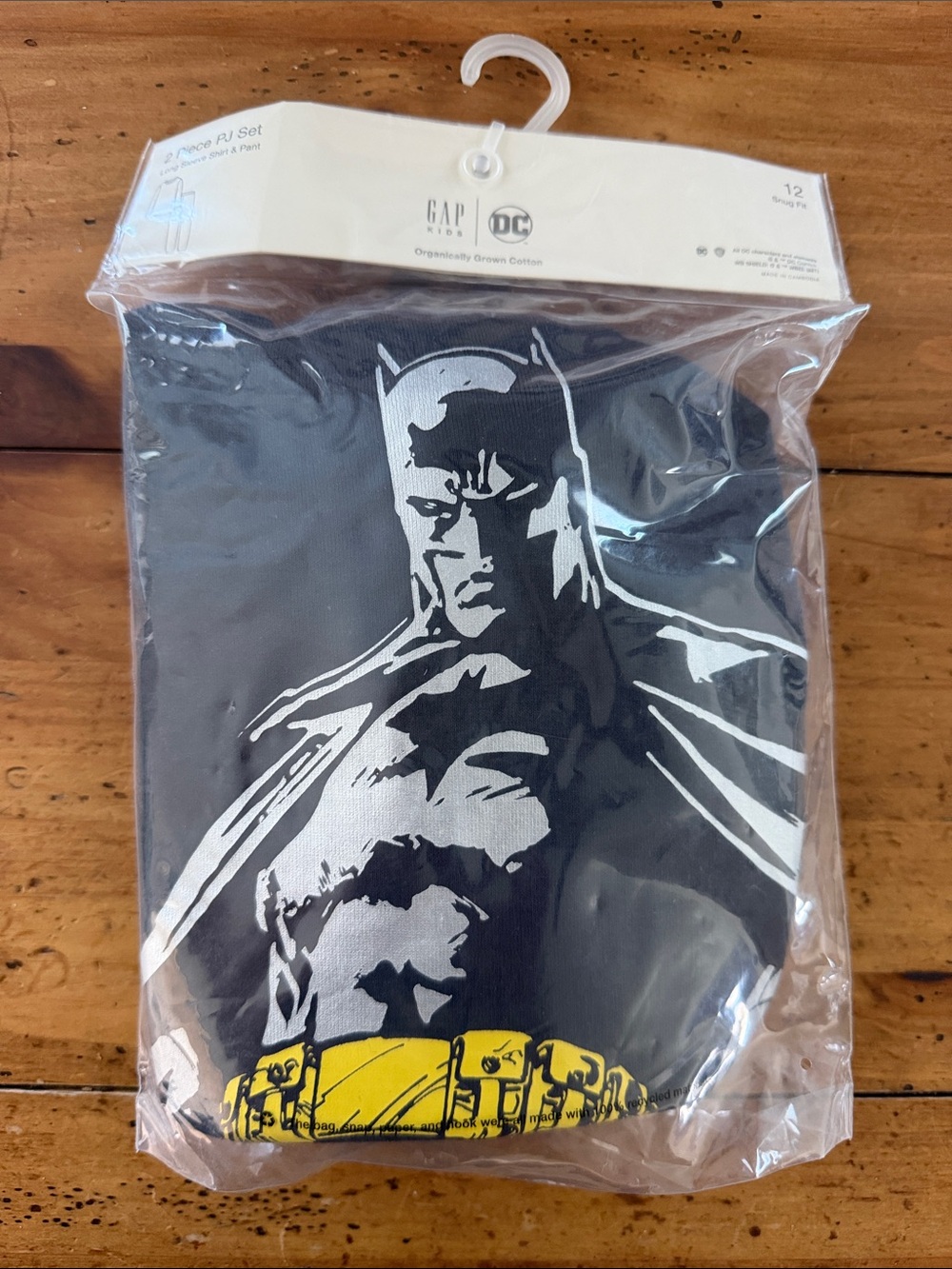 Gap Kids Batman Long sleeve PJ set size 12